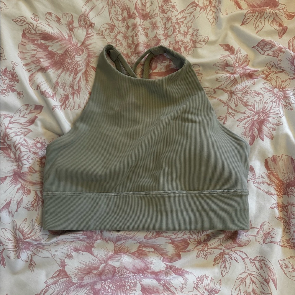 lululemon athletica Olive Crop Top